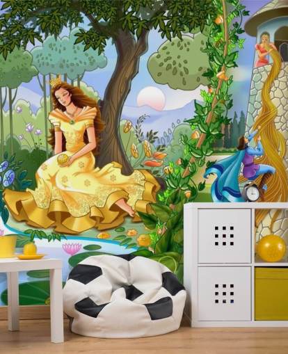 Papier Peint Princesses et Prince Papier Peint Princesses et Prince