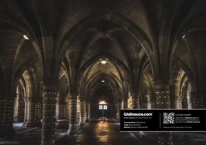 Undercroft Glasgow University Wallpaper | Wallsauce US