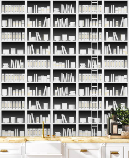 Papel de parede preto e branco Papel de parede preto e branco