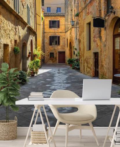 Toscania, Włochy, Montepulciano tapetti Toscania, Włochy, Montepulciano tapetti