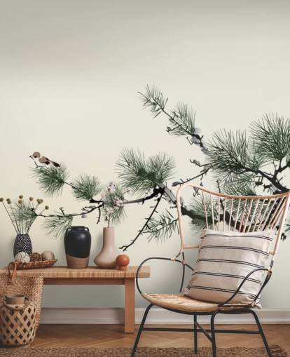 Tak met Tiny Bird Oriental behang Tak met Tiny Bird Oriental behang