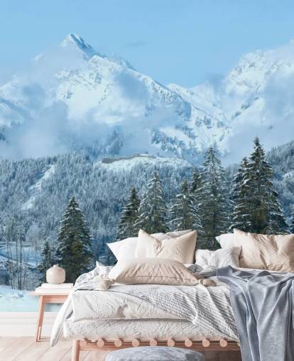 Snowy Mountain Hintergrundbild Snowy Mountain Hintergrundbild