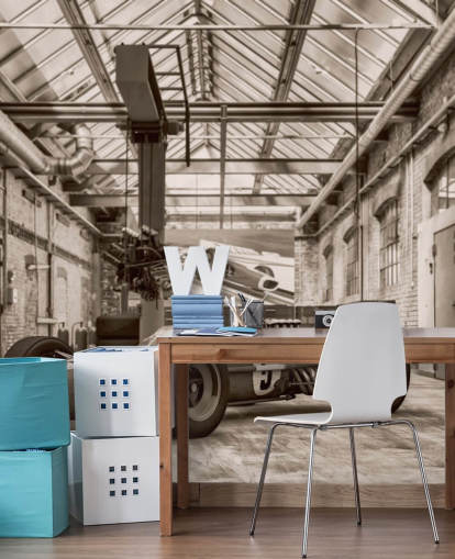 black and white customisable vintage car wallpaper mural called Vintage Racing Car Photo for offices and gyms black and white customisable vintage car wallpaper mural called Vintage Racing Car Photo for offices and gyms