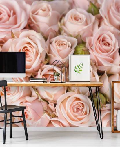 papier peint mural rose appelé Bright Pink Roses de Wallsauce pour les chambres, les salles de bain et les chambres d'enfants papier peint mural rose appelé Bright Pink Roses de Wallsauce pour les chambres, les salles de bain et les chambres d'enfants