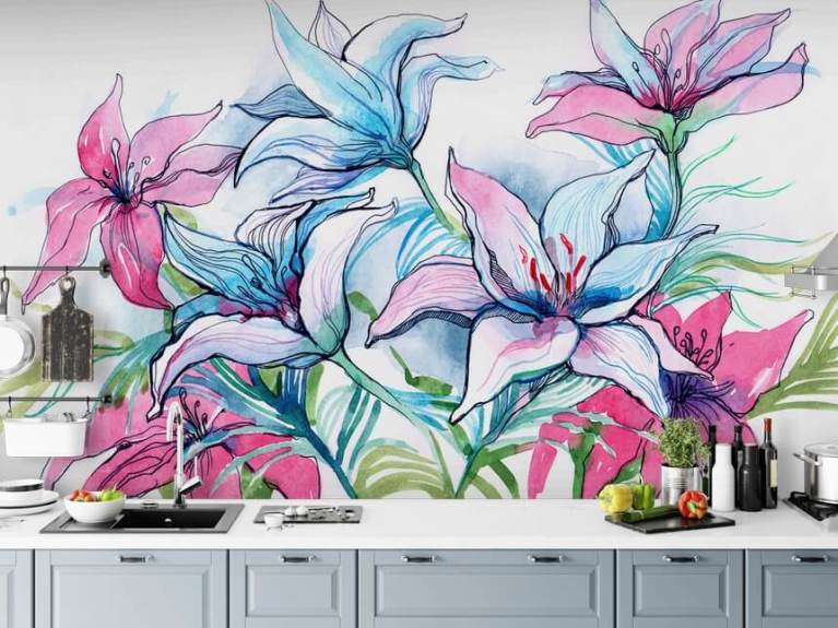 Giant Lily Pads Wall Mural - Murals Your Way