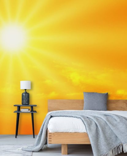 Papel de parede amarelo e laranja Papel de parede amarelo e laranja