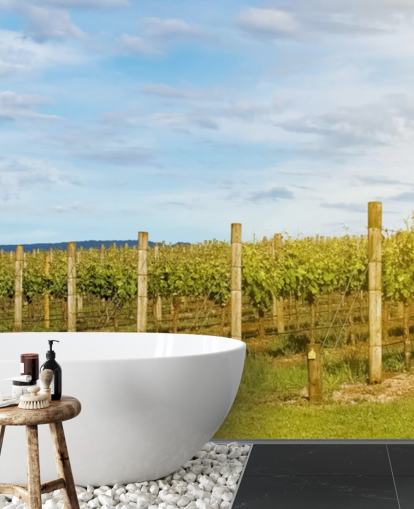 Australia Yarra Vineyard Wall Mural Australia Yarra Vineyard Wall Mural