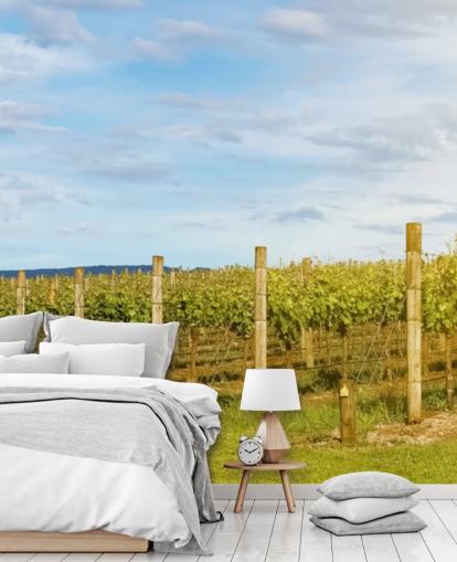 Australia Yarra Vineyard Wall Mural Australia Yarra Vineyard Wall Mural