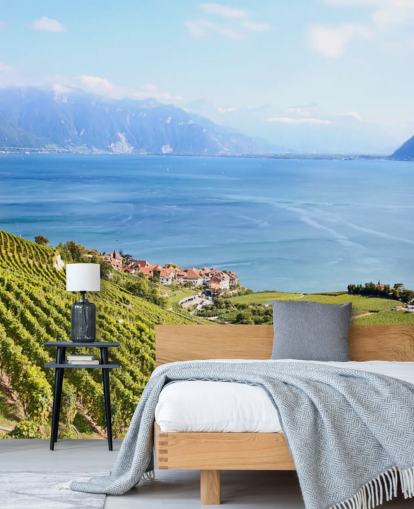 Coastal Vineyard Wall Mural Coastal Vineyard Wall Mural