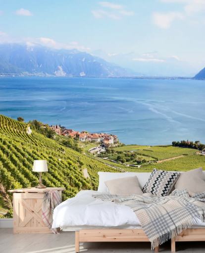 Coastal Vineyard Wall Mural Coastal Vineyard Wall Mural