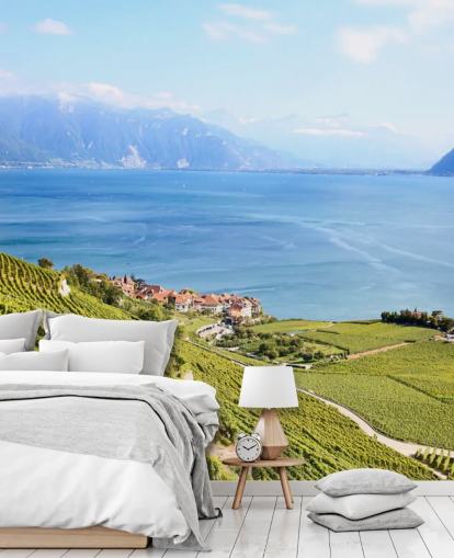 Coastal Vineyard Wall Mural Coastal Vineyard Wall Mural