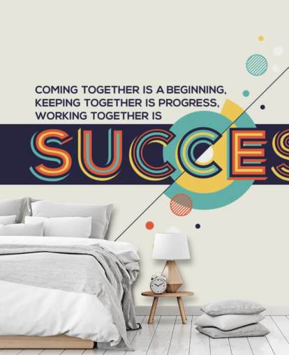 Success Wallpaper Mural Success Wallpaper Mural