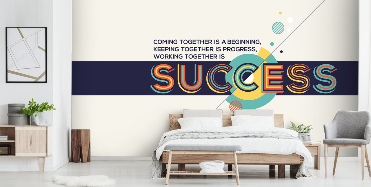 Success Wallpaper Mural