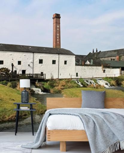 Old White Distillery Building Wallpaper Old White Distillery Building Wallpaper