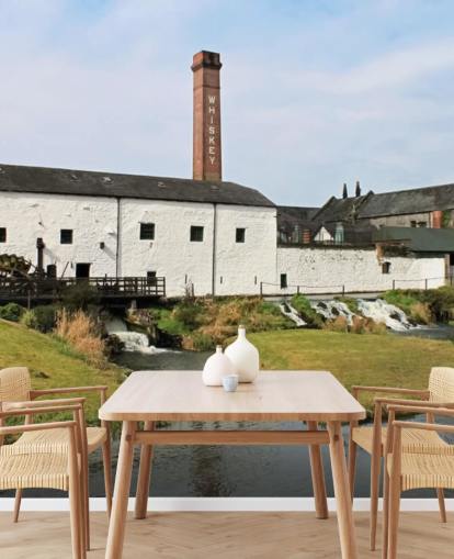 Old White Distillery Building Wallpaper Old White Distillery Building Wallpaper