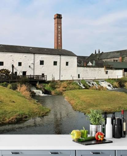 Papel pintado Edificio Old White Distillery Papel pintado Edificio Old White Distillery