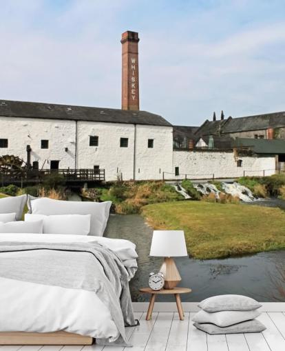 Old White Distillery Building Wallpaper Old White Distillery Building Wallpaper