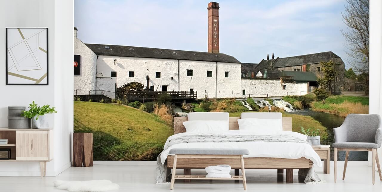 Papel de Parede Old White Distillery Building