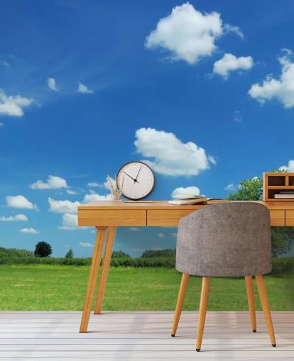 Blauer Himmel und weiße Wolken Himmel Wallpaper Blauer Himmel und weiße Wolken Himmel Wallpaper