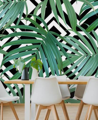 Banana Leaf Pattern Wallpaper Banana Leaf Pattern Wallpaper