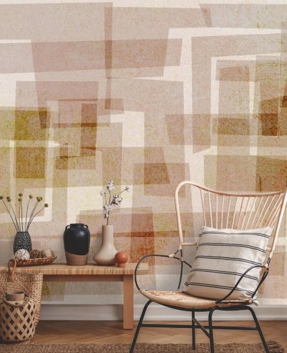 Brown Square Abstract Wallpaper Brown Square Abstract Wallpaper