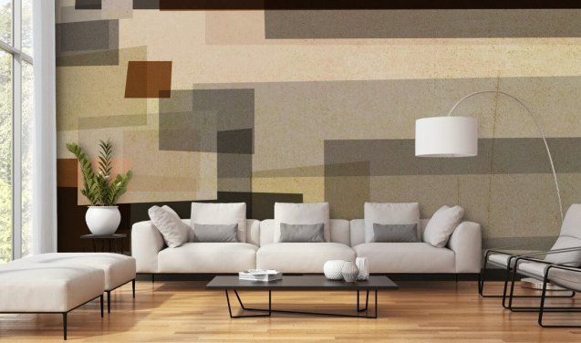 Inner City Abstract Wallpaper