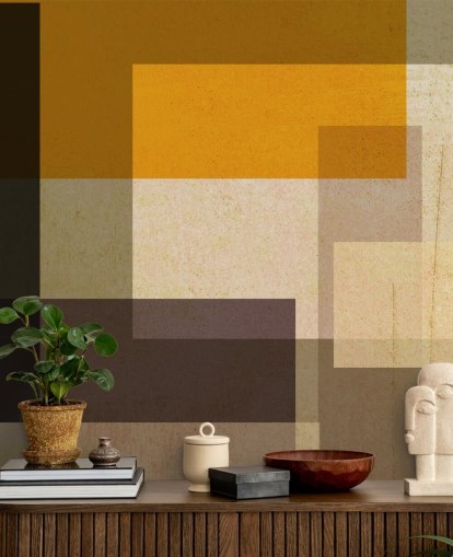 peinture murale Yellow Light peinture murale Yellow Light