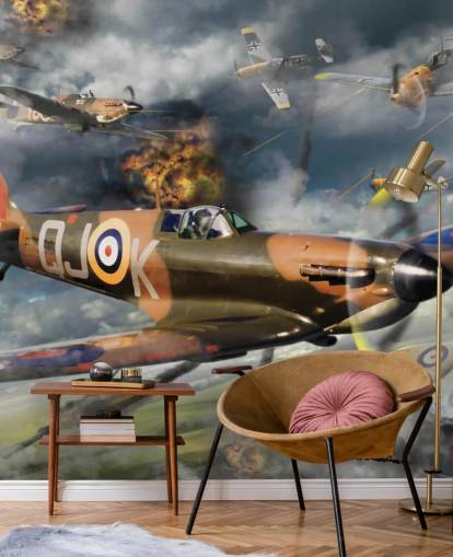 Decorazione murale Spitfire Battle Decorazione murale Spitfire Battle