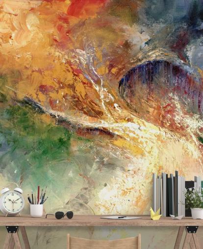 colourful abstract painting wallpaper colourful abstract painting wallpaper