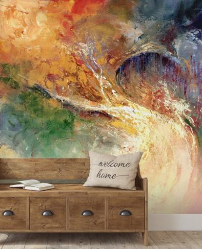colourful abstract painting wallpaper colourful abstract painting wallpaper