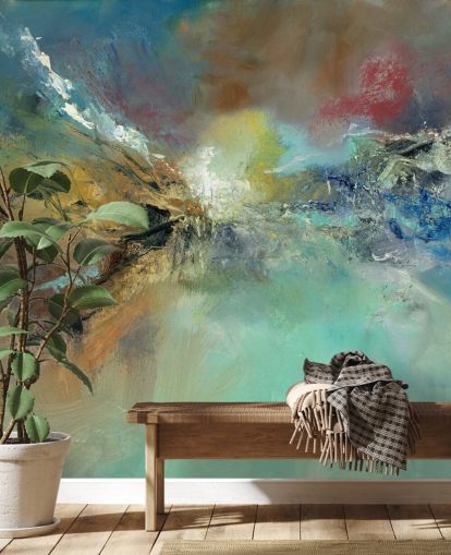 Ånd af foråret vægmaleri Ånd af foråret vægmaleri