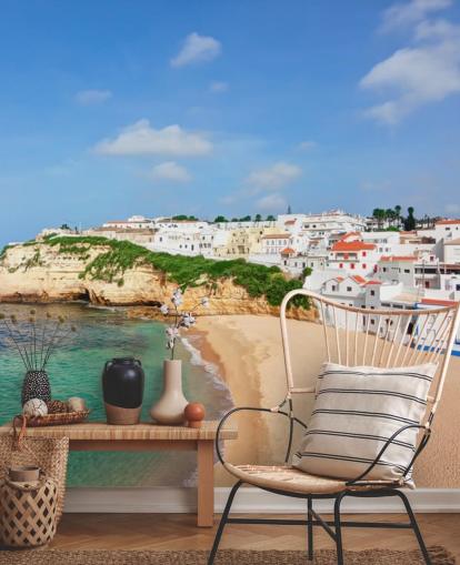 Algarve - Carvoeiro Beach Algarve Beach Wallpaper Algarve - Carvoeiro Beach Algarve Beach Wallpaper