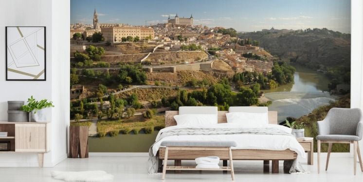 Vista da cidade por River Wall Mural