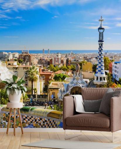 Park Guell, Barcelona wall mural Park Guell, Barcelona wall mural