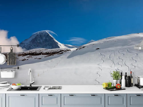 Mural de pared Eiger Snow Mountain