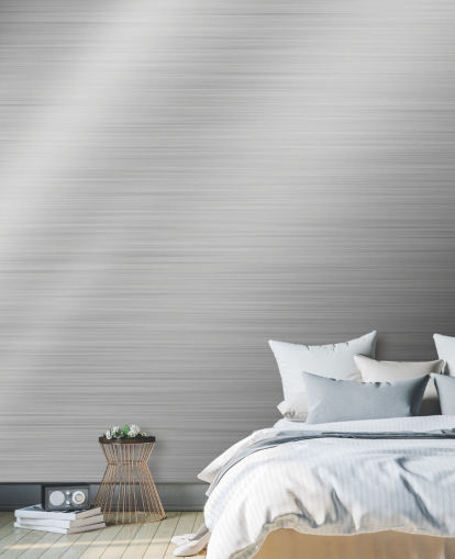 Papel de parede Silver Steel Shine Papel de parede Silver Steel Shine