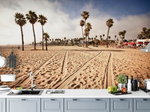 Santa Monica Beach Beach Wallpaper