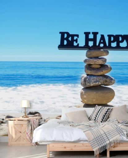 Iscriviti Be Happy su rocce equilibrate Iscriviti Be Happy su rocce equilibrate