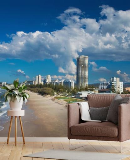 Burleigh heads beach, Gold Coast, Australia wallpaper Burleigh heads beach, Gold Coast, Australia wallpaper