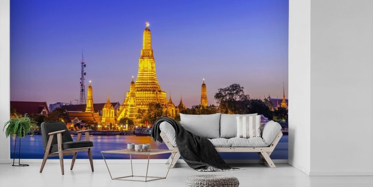 Fashion Aesthetic Wallpaper Phone. Asia Thailand Bangkok View Stock Image -  Image of colorful, megapo: 188328787