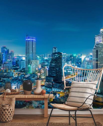 blå utsikt över Bangkok tapeter blå utsikt över Bangkok tapeter