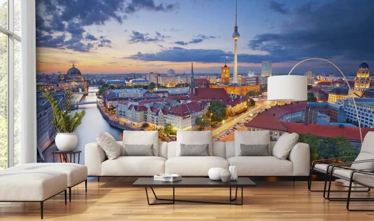 Berlin Skyline Background Wallpaper 95048 - Baltana