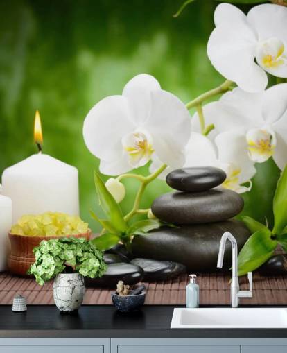 Spa Concept Flower Wallpaper Spa Concept Flower Wallpaper