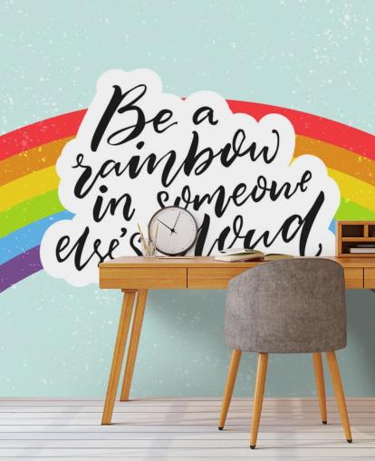 Be A Rainbow Mural Be A Rainbow Mural