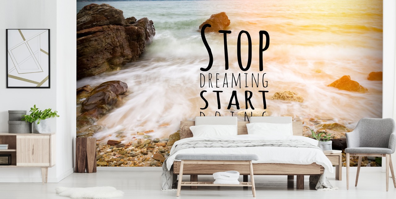 Papel Pintado Stop Dreaming