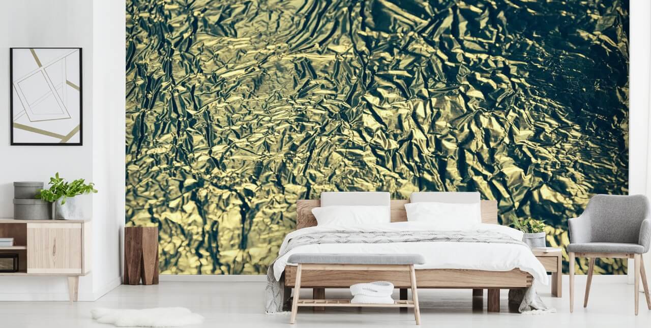 Aluminiumsfolie Mural
