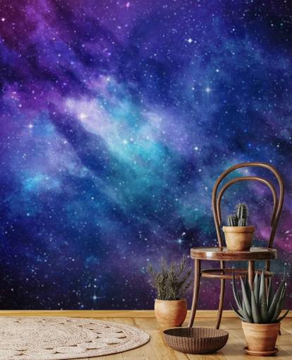 lila, blå och rosa utrymme tapet lila, blå och rosa utrymme tapet