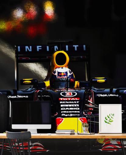 Papier peint Daniel Ricciardo F1 Papier peint Daniel Ricciardo F1