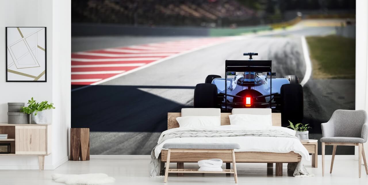 Fondo de pantalla de carreras de coches F1