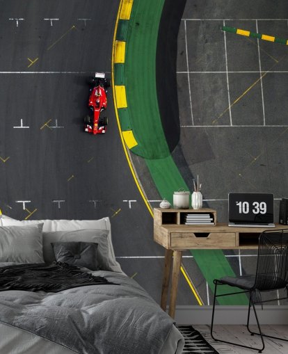 Aerial View of F1 Wallpaper Aerial View of F1 Wallpaper